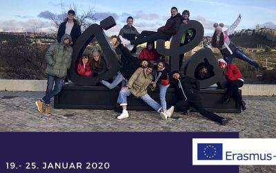 Postojnski gimnazijci v Španiji na mobilnosti Erasmus+, januar 2020