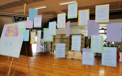 Dijaška razstava ob svetovnem dnevu poezije