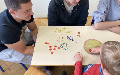 Zverjaščki in Bibe na obisku